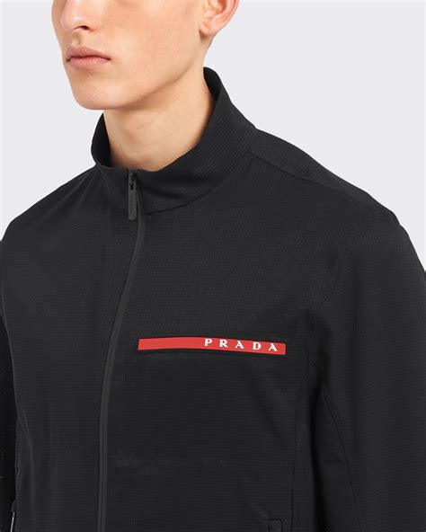 prada light bi-stretch jacket